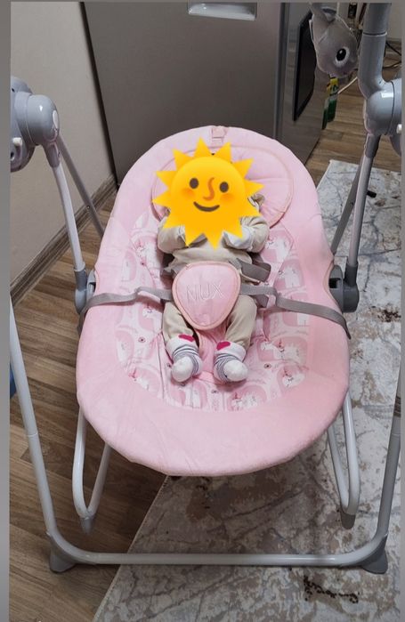 Електрическа люлка-шезлонг Chipolino 2в1