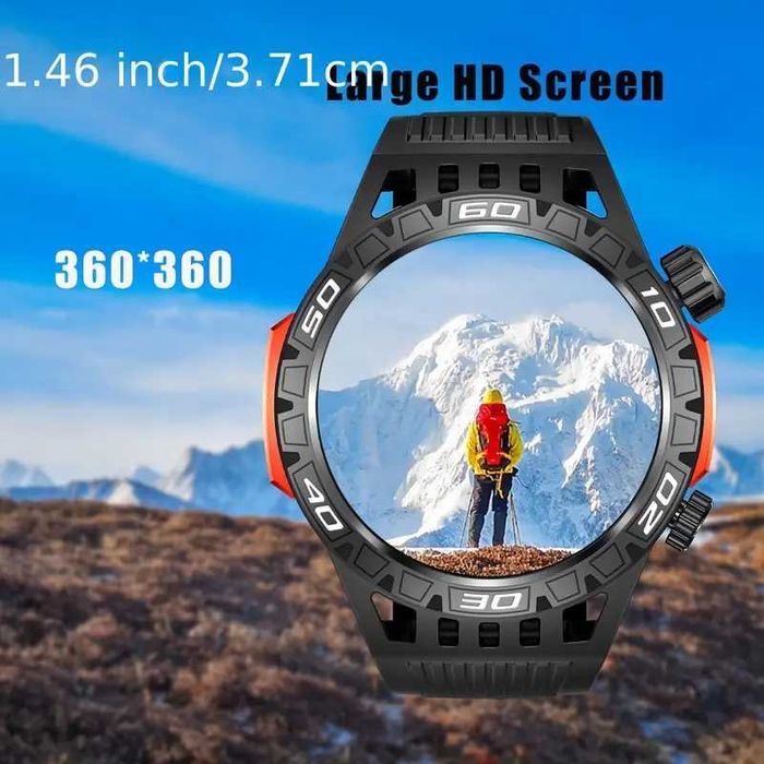 Водоустойчив смарт часовник - супер батерия 450  мАh