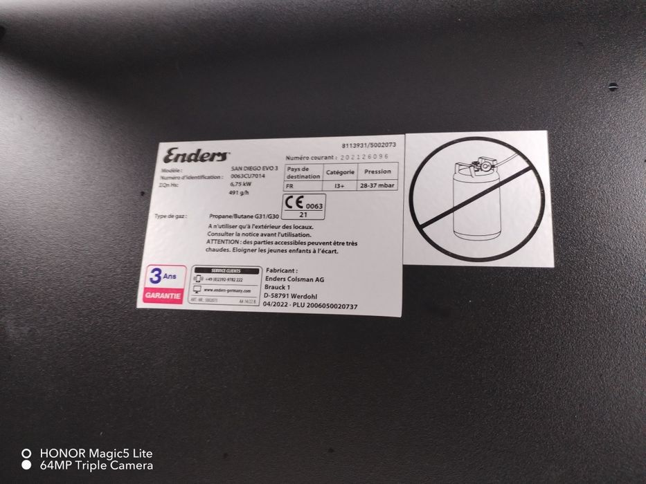 Газово барбекю ENDERS SAN DIEGO 3