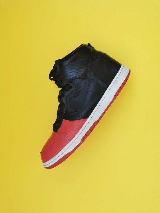 adidasi sneakers Nike Dunk High 2011 317982 026 piele 47 47.5EU 31cm