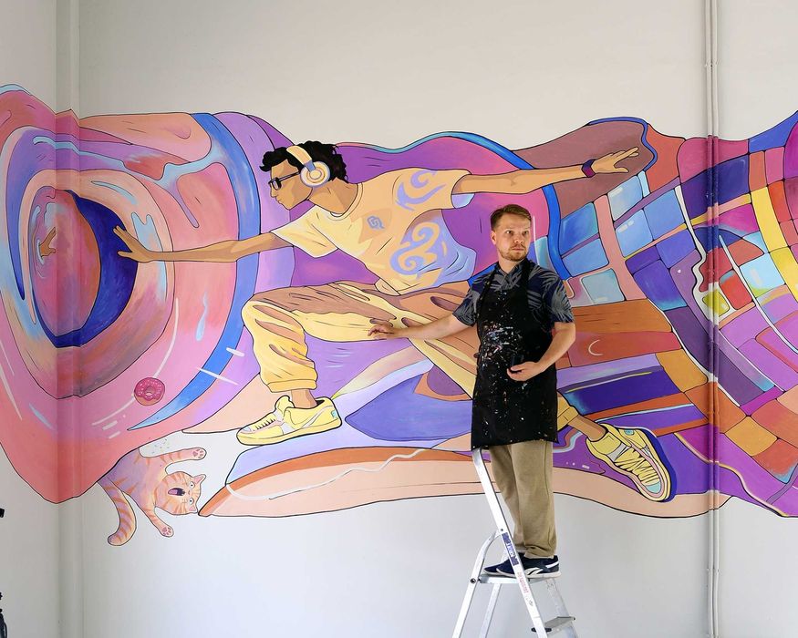 Художественная роспись стен