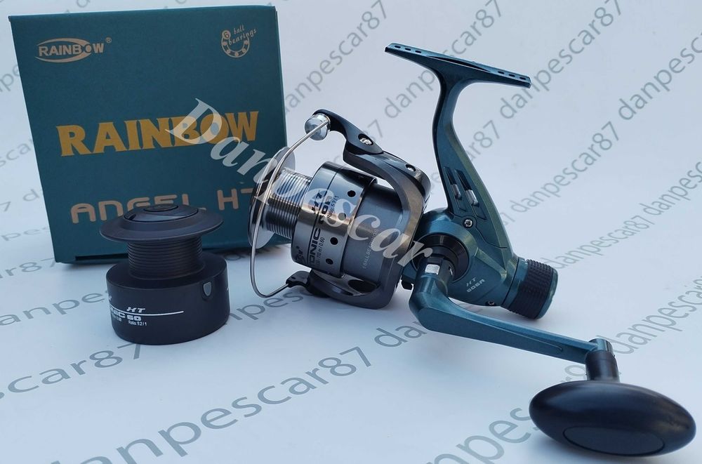 Mulineta RAINBOW Tectonic HT60 5 rulmenti TAMBUR METALIC