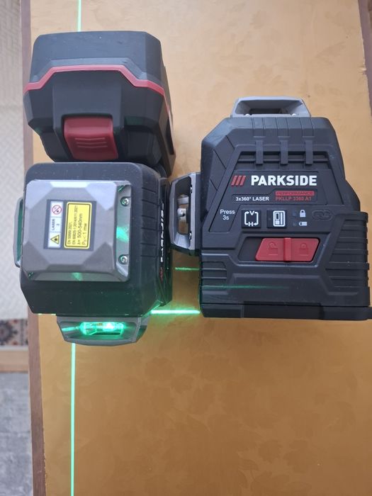 Vând nivela laser parkside