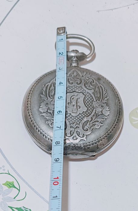 Carcasa ceas din argint, an 1848