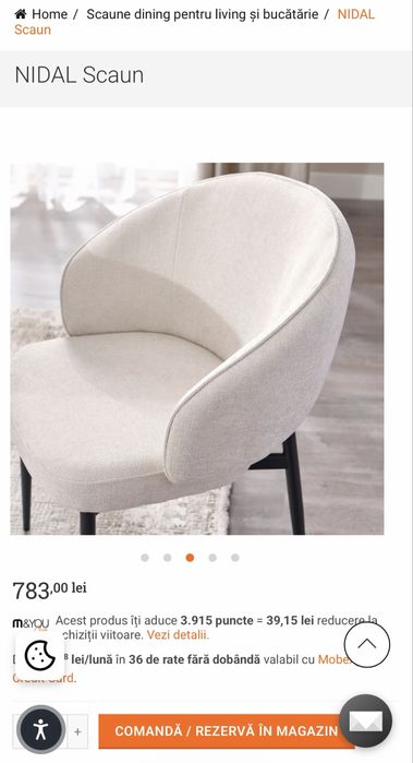 3 scaune Mobexpert