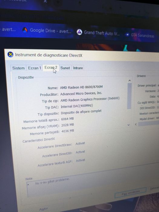 Laptop Acer  procesor i5 ssd