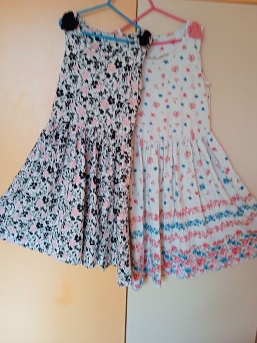 Детски роклички - памук и тюл