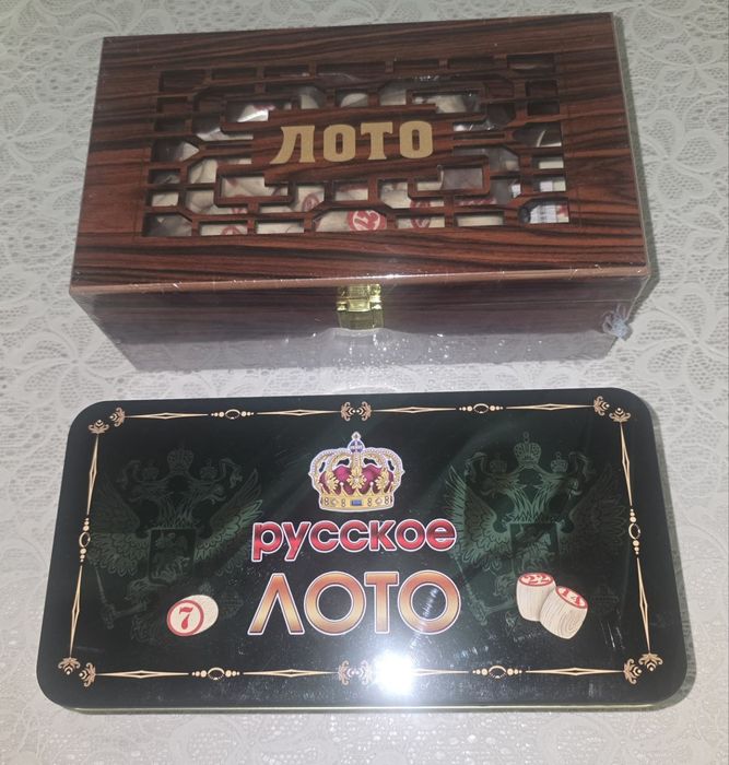 Настольная игра Лото и Домино. Новая. Доставка 24/7