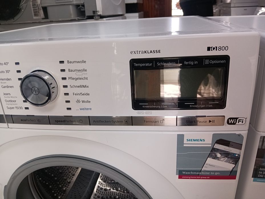 Комплект пералня и сушилня Siemens IQ800 WI-FI Made in GermanyГаранция