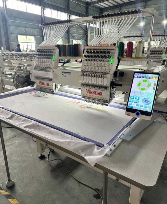 Бродировъчна машина Двуглава 600 мм. х 500 мм. + застъпване