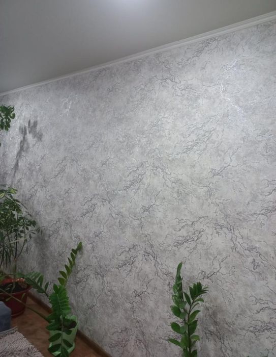 Поклейка Обоев. Галтели.