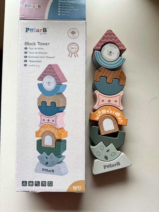 Дървени играчки и конструктор