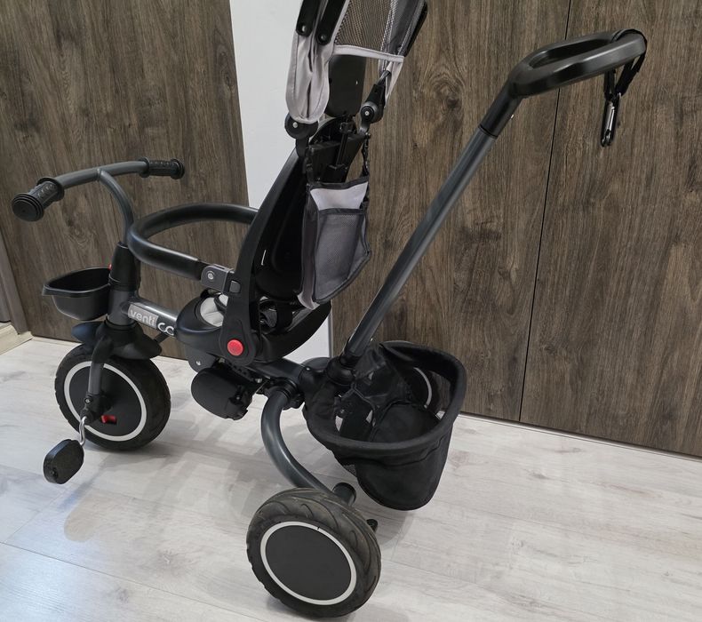 Tricicleta pentru copii Coccolle Venti Greystone multifunctionala