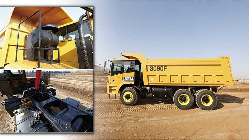 Карьерный самосвал CATERPILLAR SEM [3090F] (60т)