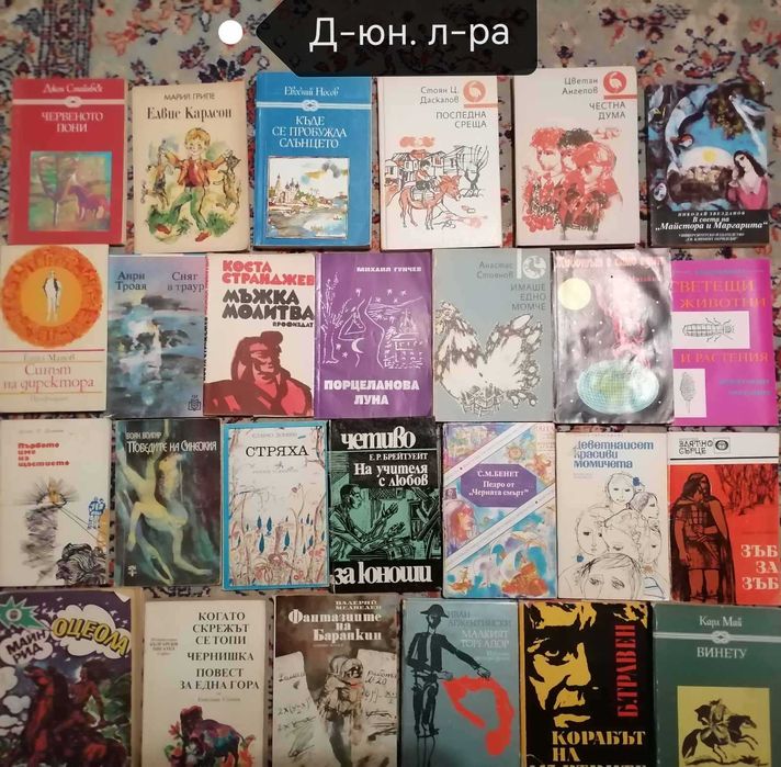 Детско - юношеска литература + библиотека за учен. (КОЛЕДНА ПРОМОЦИЯ)