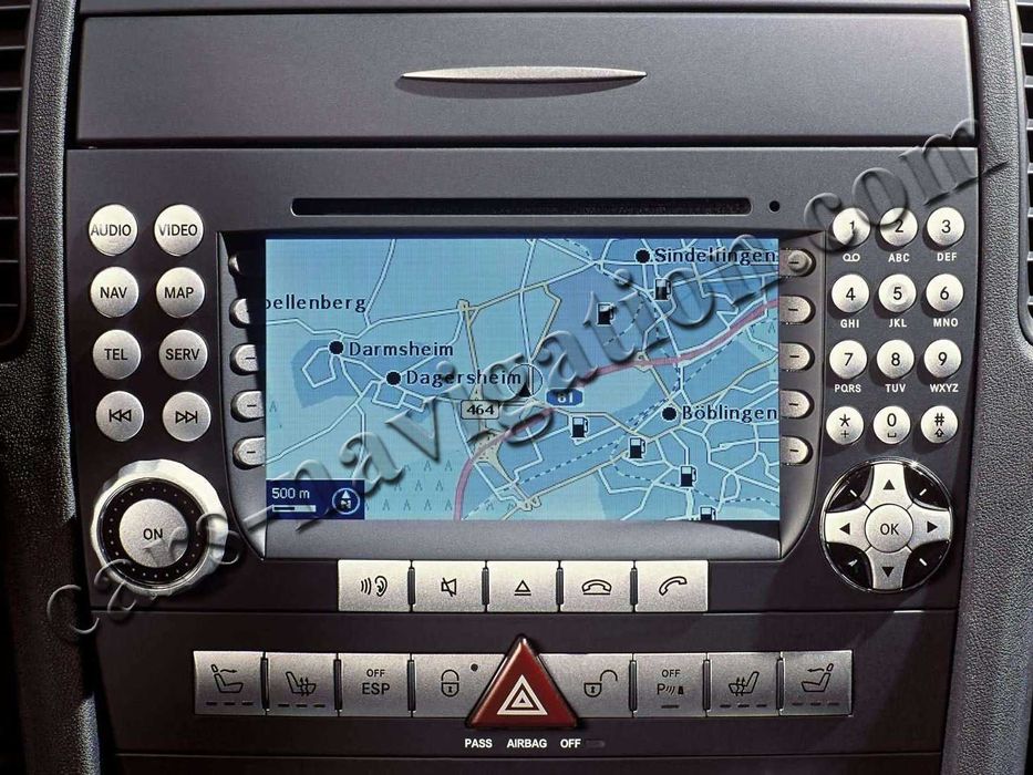 ОРИГИНАЛЕН ДИСК за България Европа на Мерцедес Mercedes W211 W219 C219