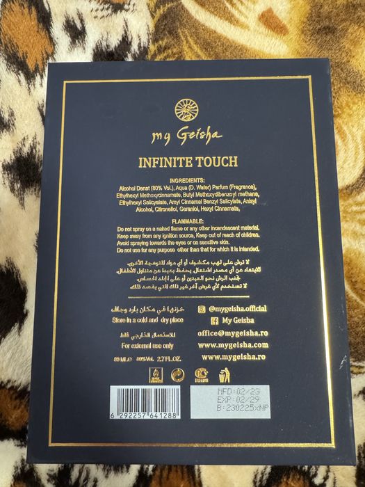 My Geisha Infinite Touch - Extrait de Parfum