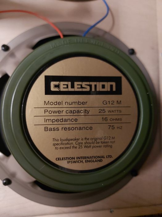 Celestion G12M-25 Greenback