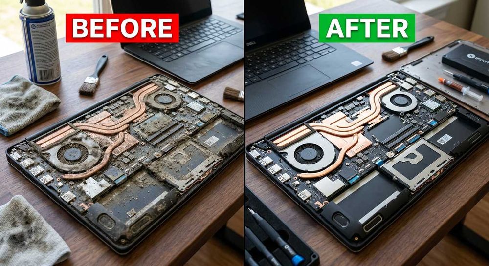 Asamblare, Curățare, Întreținere și Reparații PC / Laptop – Windows & Linux
