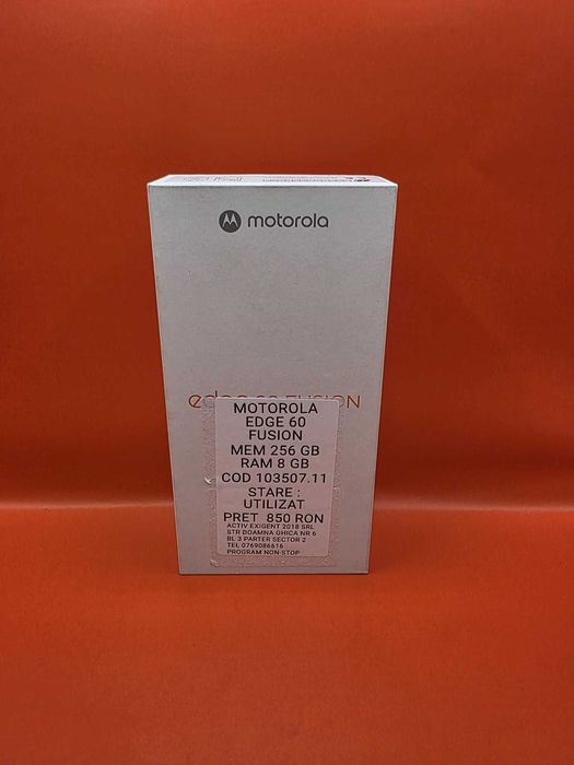 Motorola Edge 60 Fusion, MEM 256GB, Amanet Doamna Ghica Cod: 103507.11