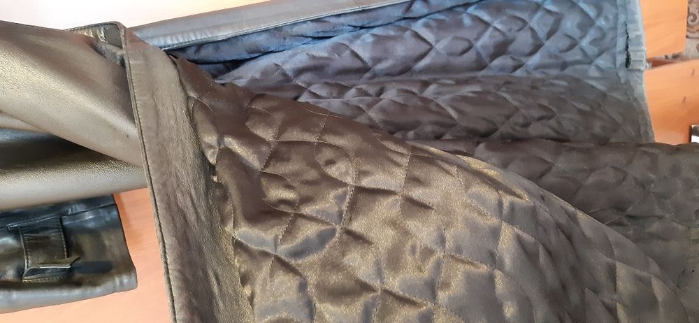 Продам кожаный плащ