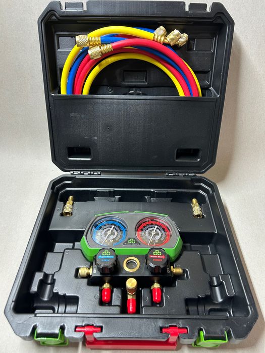 Manometru cu 2 ventile pentru AC