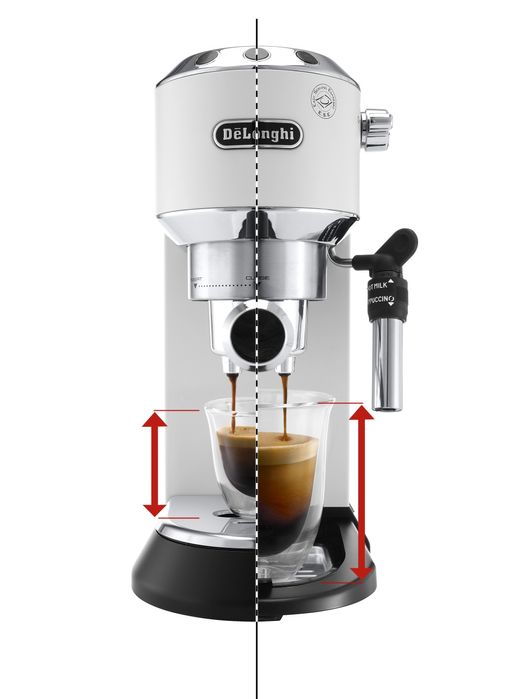 Рожковая кофеварка DeLonghi EC685.W