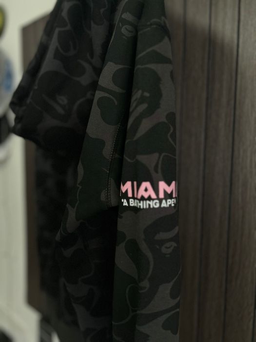 BAPE Камуфлажен Суичър Черен