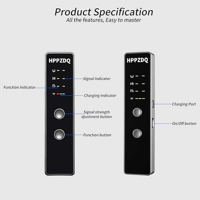 HPPZDQ Детектор за скрити камери