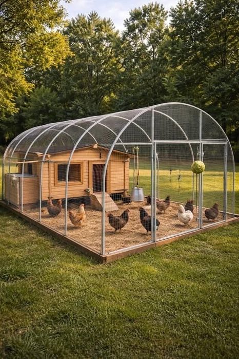 Курятник для куриц