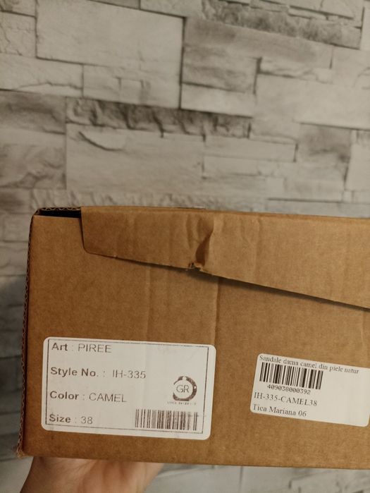 Sandale piele naturală