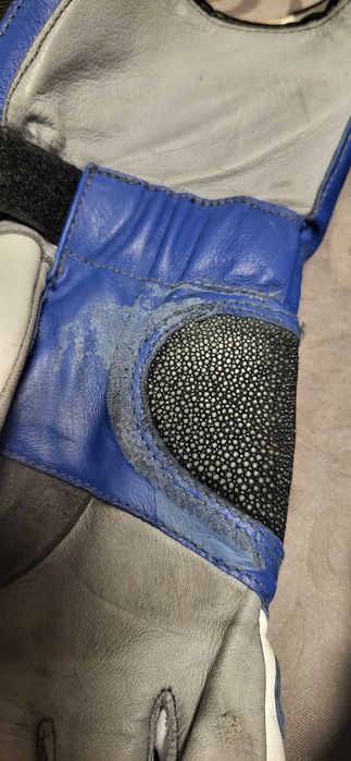 Мото ръкавици кожени