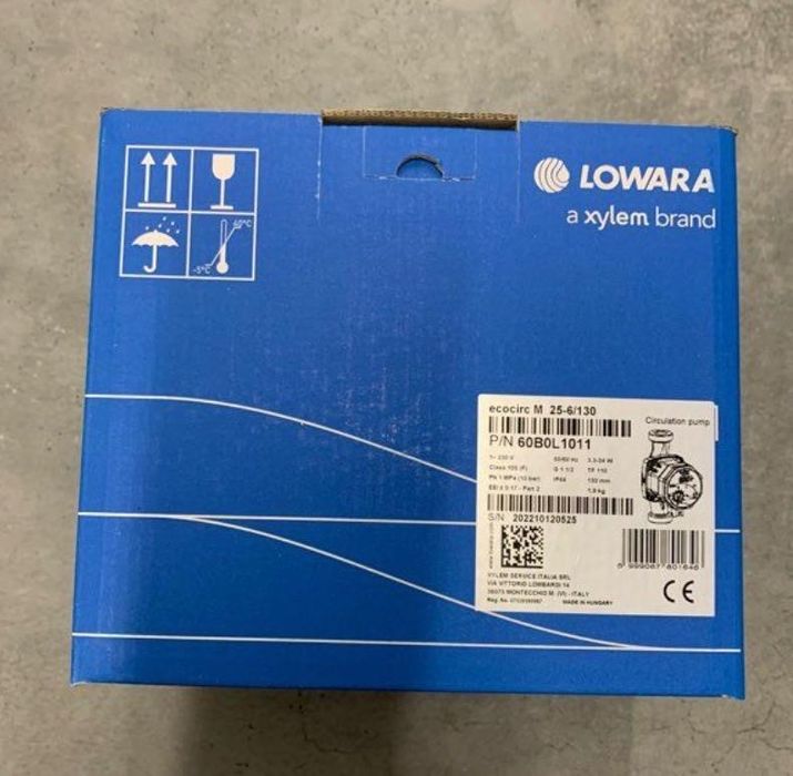 Pompe de recirculare Lowara noi cu izolatie !