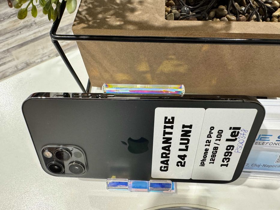 iPhone 12 Pro 128Gb 100% - Din magazin,cu garantie! Rate TBI
