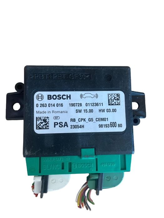 Modul/Unitate De Control Parcare Pdc Peugeot 3008 Suv 0 263 014 016