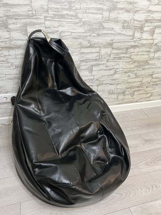 Кресло мешок черный