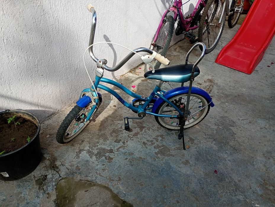 Bicicleta pegas 16 inch cu roți ajutătoare separat