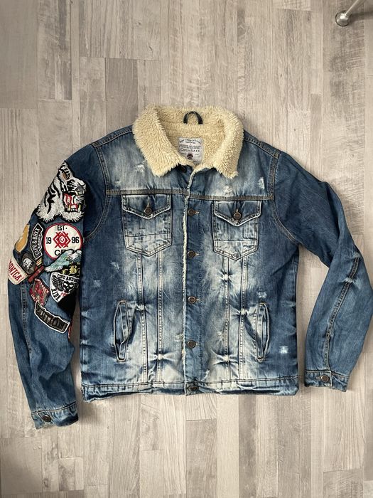 CIPO & BAXX / мъжко дънково зимно яке L