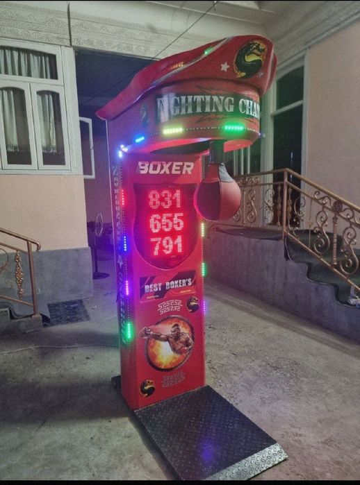 аттракцион силомер груша Тайсон ударник бохер