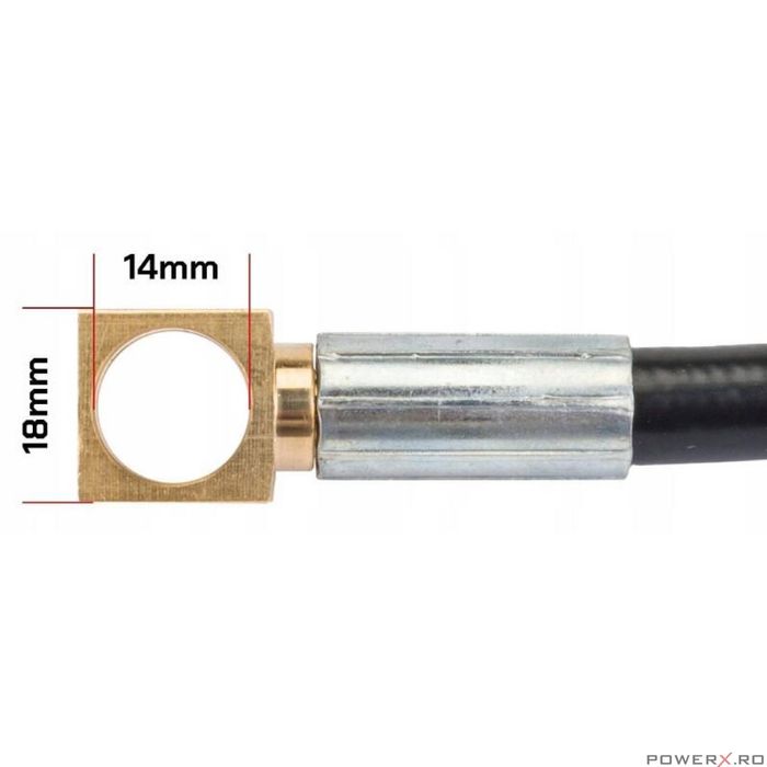 Furtun pentru aparatul de spalat cu presiune, 5 m, cuplare filet