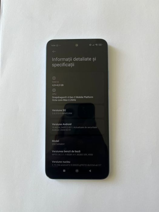 Xiaomi Redmi 12 5G – Ca Nou, 4+4GB RAM, 128GB, Fără Zgârieturi, Cutie