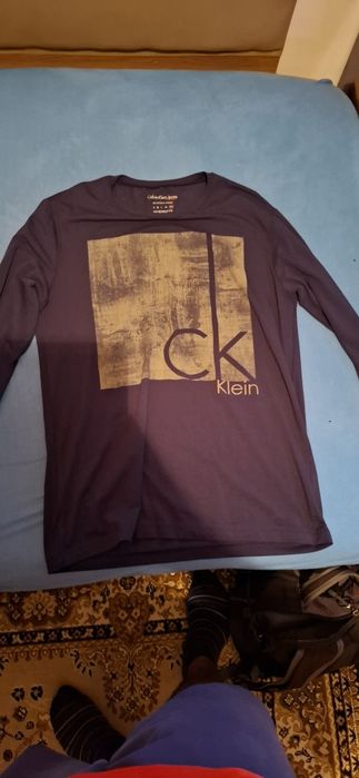 Лот 2 бр. НОВИ мъжки блузи с дълъг ръкав – Replay (Made in Italy) & Calvin Klein