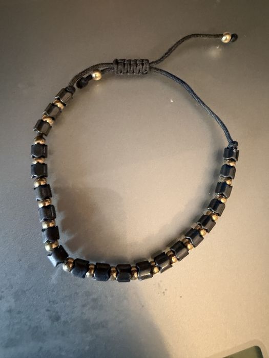 Bratara snur cu aur de 14 k 10 grame pret 3000 lei