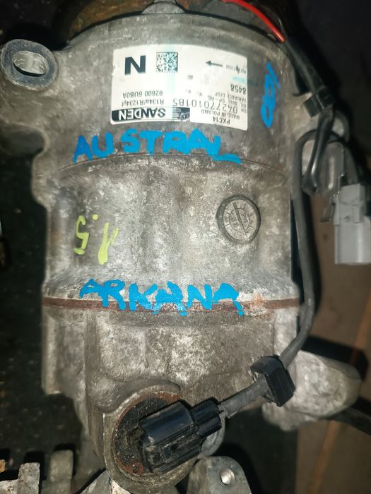 Compresor ac Renault Captur Megane3 Scenic3 Clo4 Arkana Austral Compresor Dacia Logan Duster Sandero Stepway3 Megane2 Clio3 presor Twingo Modus  aer