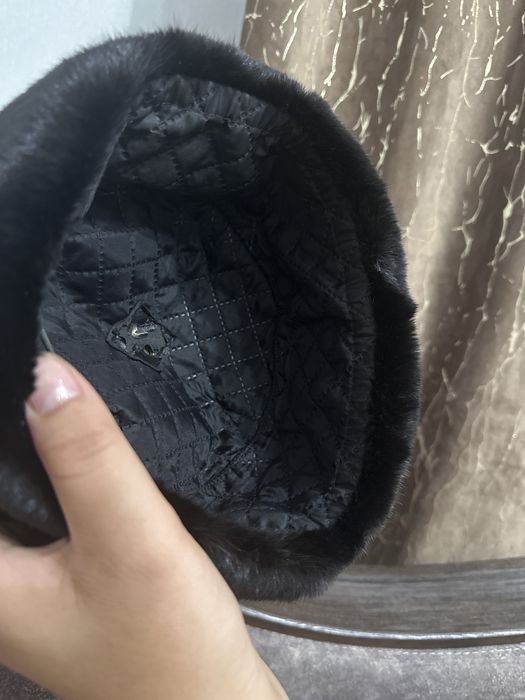 Норковая шапка мужская