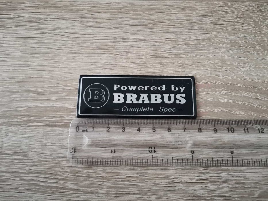 Mercedes Benz Powered by Brabus емблема лого