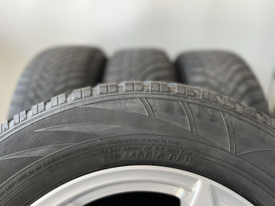 Джанти 16 цола 5х112 за Фолксваген Ауди Сеат със зимни гуми 215/65/16