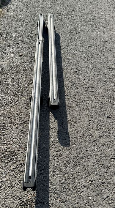 Thule slide bars, cu prindere, rabatabile