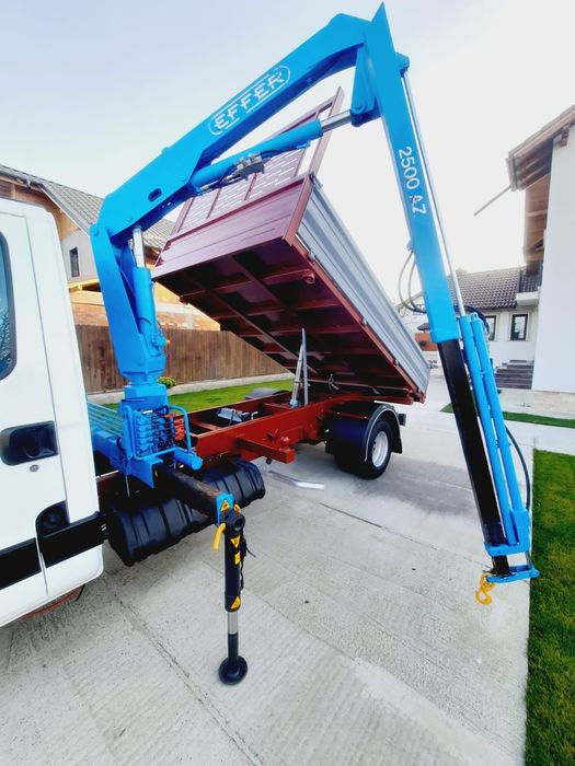 *Iveco daily MACARA+ BASCULA  TRILATERAL 2,8L *150 CP‼️