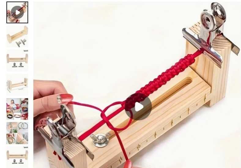 Станче за макраме, Macrame Holder, macrame board, macrame tool